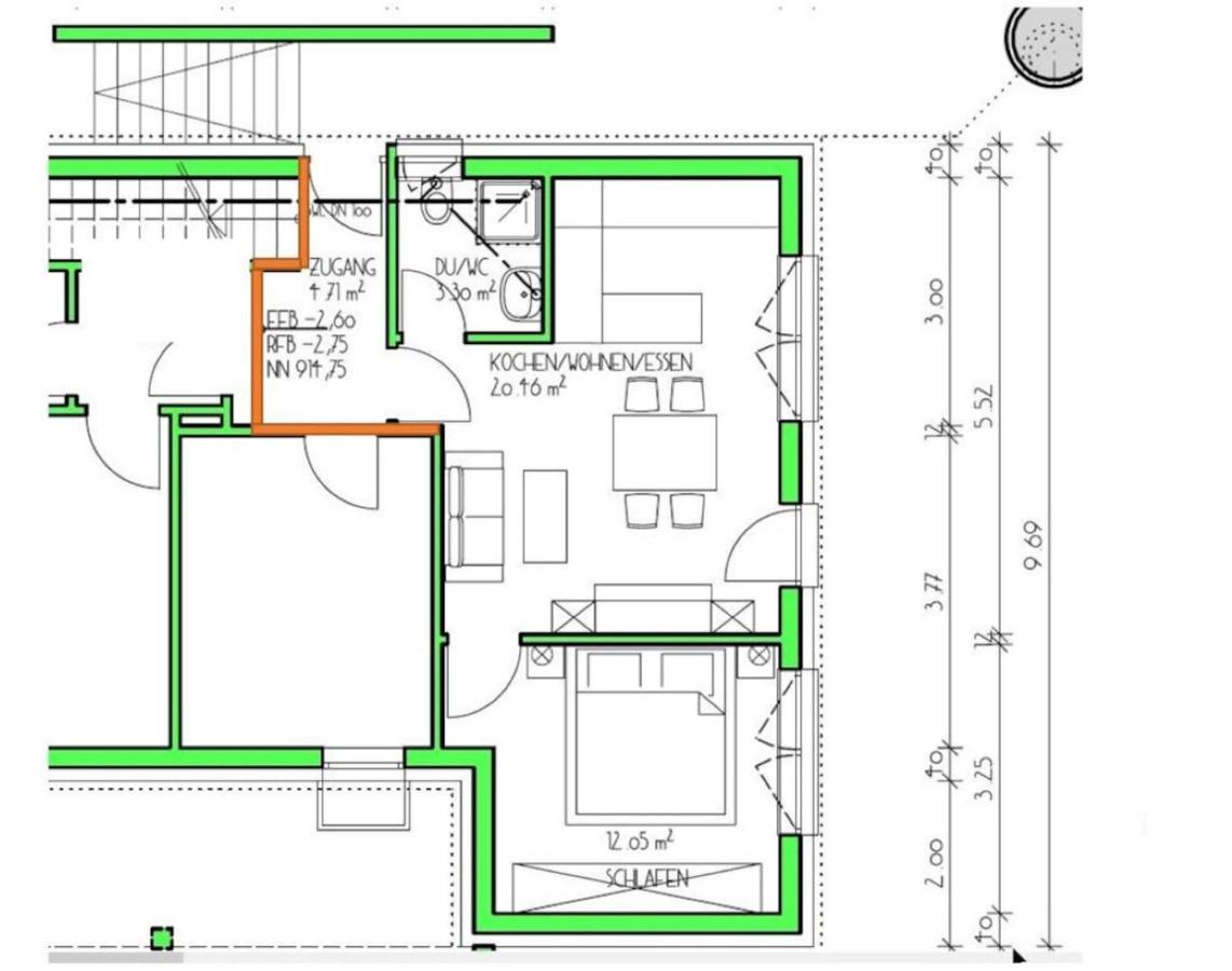 Ferienwohnung Mit Eigenem Garten Und Bergblick Ой-Мителберг Екстериор снимка